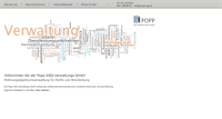 Desktop Screenshot of popp-weg.de